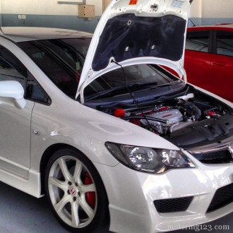 #Honda #Civic #Type-R #FD2 in Sepang Track Day