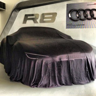 #Audi #R8 #Spyder under the black cloth!