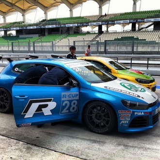 #Volkswagen #Scirocco R Cup car @ #Sepang