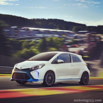 #Toyota #Yaris #Hybrid R for 2013 Frankfurt Motor Show