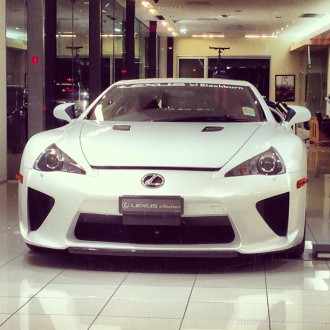 Exclusive #Lexus #LFA @ Lexus Blackburn in Victoria, Australia