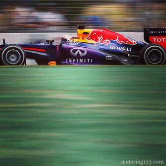 Red Bull #RB9 F1 race car