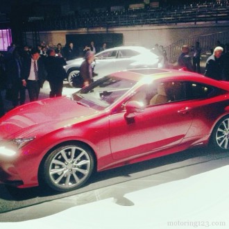 #Lexus #RC #Coupe ahead of Tokyo Motor Show