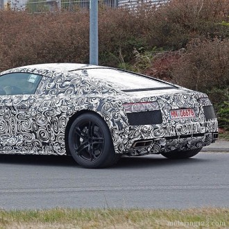 The tail of the new #2015 #audi #r8 – #audir8