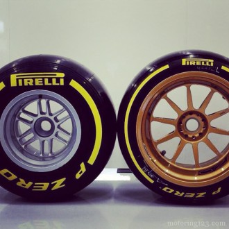 From 13-inch to 18-inch… #pirelli #f1