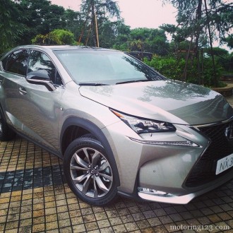 #lexus #nx300h launched in Taiwan