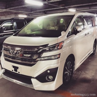 All-new #Toyota #Vellfire with Modellista Aero Kit